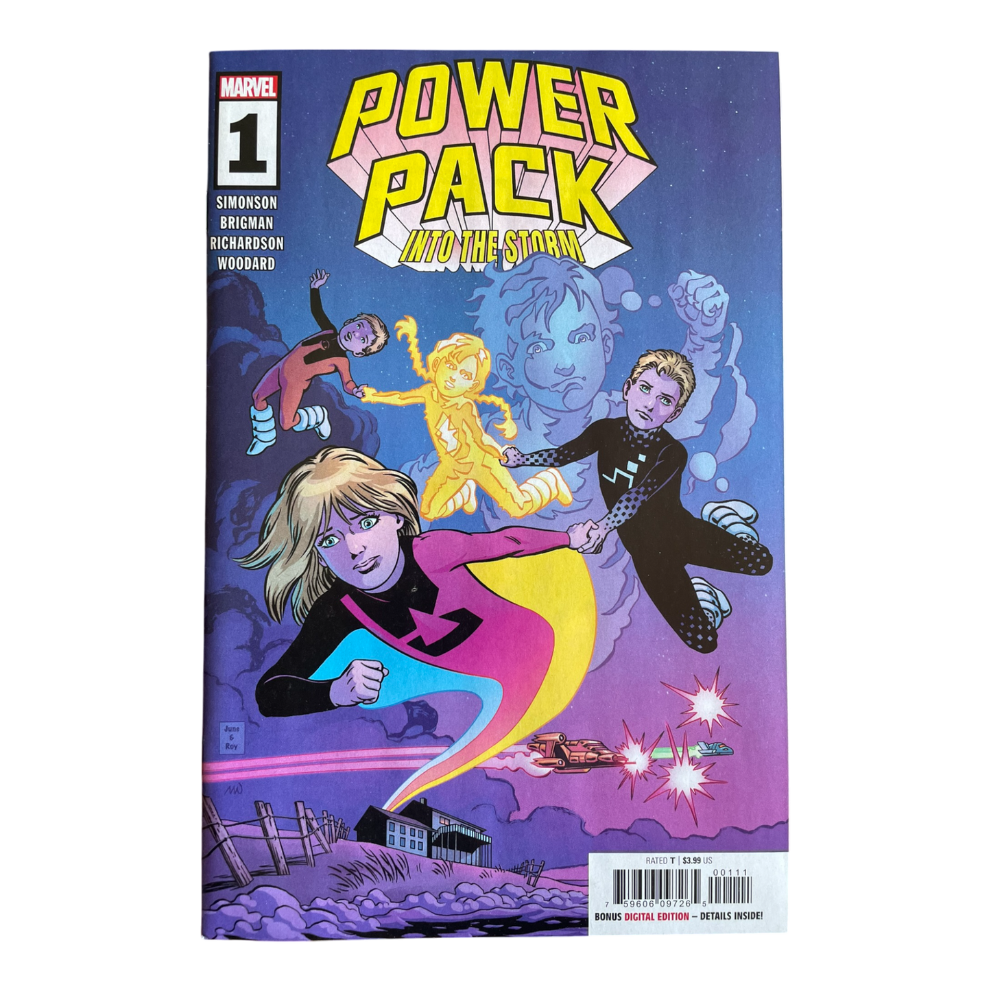 POWER PACK INTO THE STORM #1 CVR A MARVEL COMICS