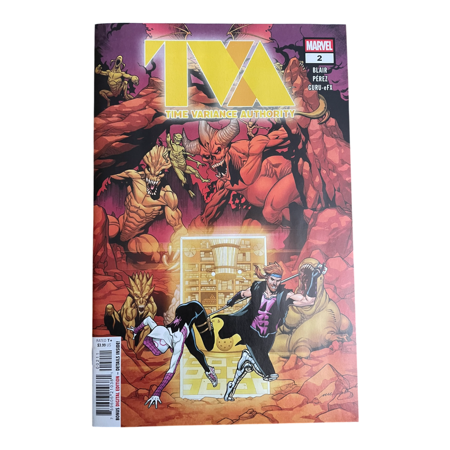 TVA #2 2025 Time Variance Authority Spider-Gwen Gambit