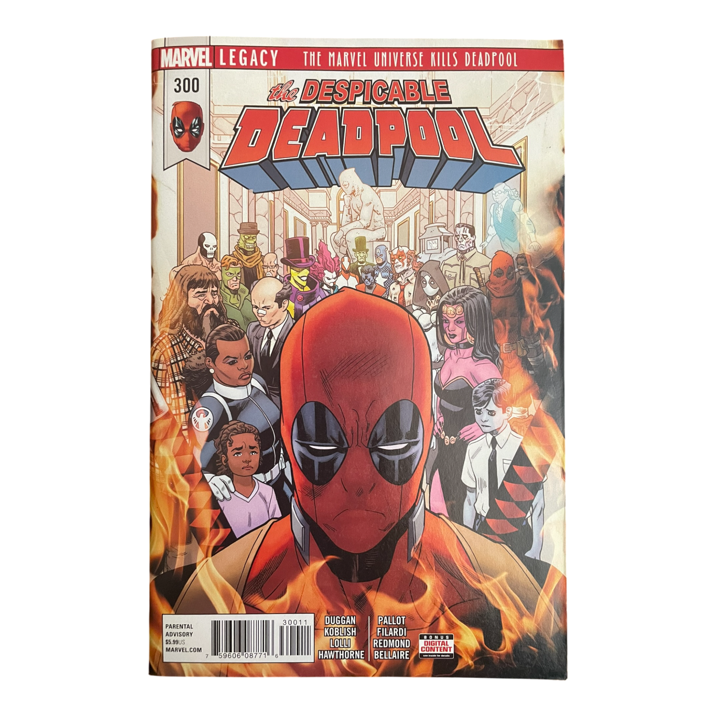 DESPICABLE DEADPOOL #300 (2018) MARVEL COMICS LEGACY! DOUBLE-SIZED SPECIAL!