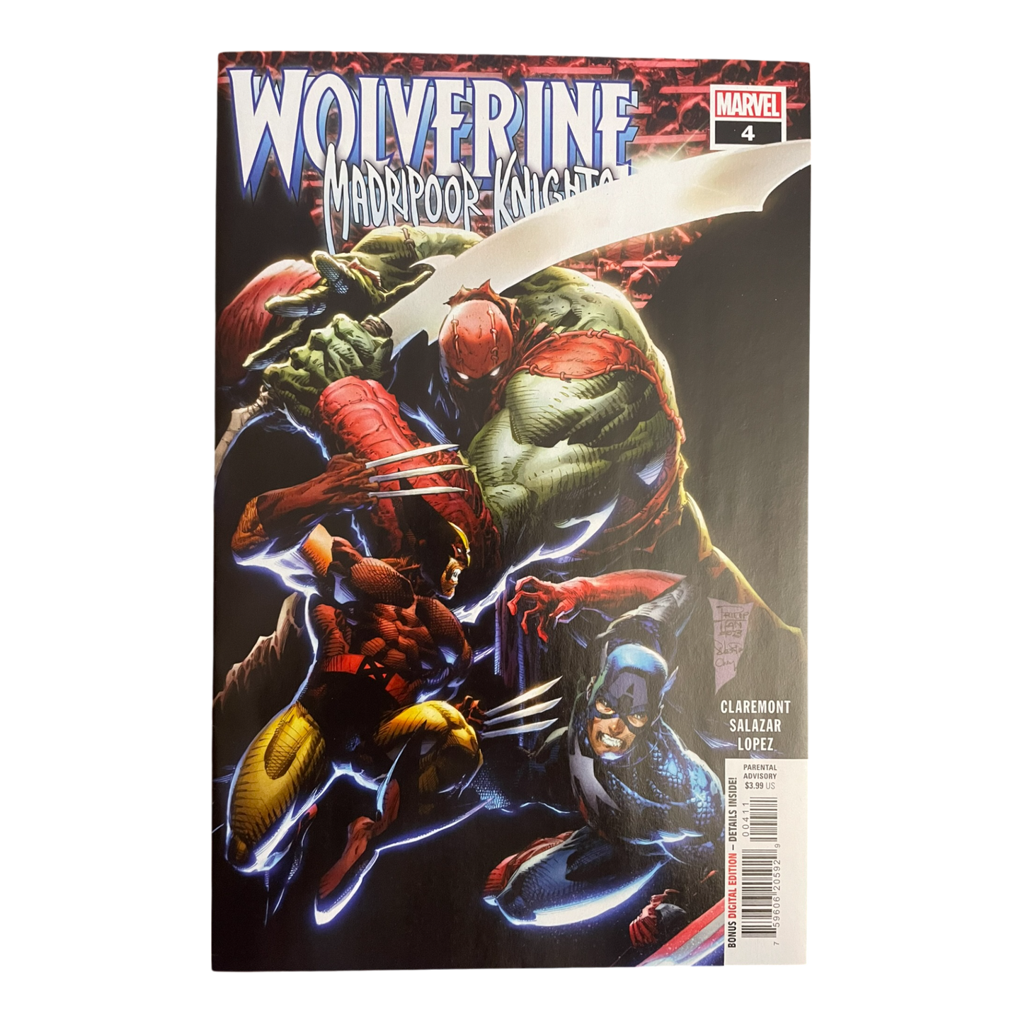 Wolverine Madripoor Knights #4 Marvel Comics Cover A 2024