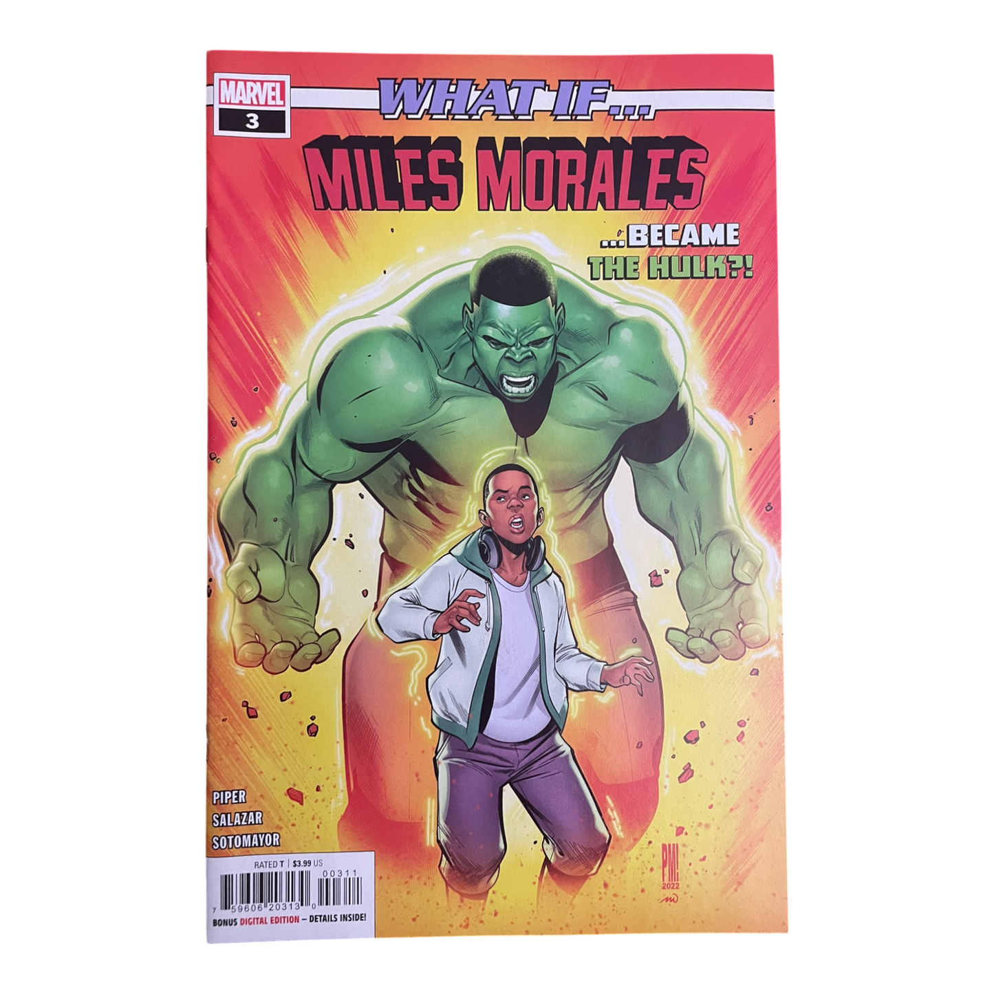 What If...? Miles Morales #3 2022 Marvel Comics High Grade Comic Book