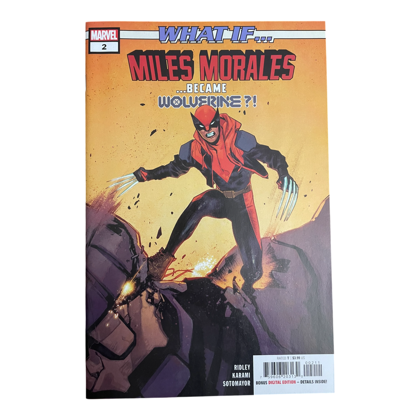 What If...? Miles Morales #2 2022 Marvel Comics High Grade Comic Book