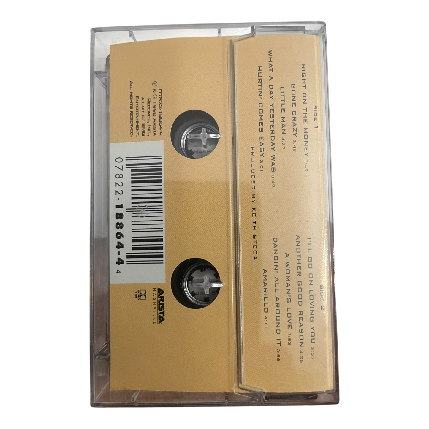 High Mileage by Alan Jackson Country Music Cassette