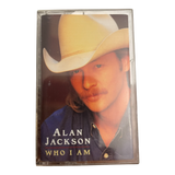Alan Jackson Who I Am Artista Records 1994 Cassette Tape Gone Country