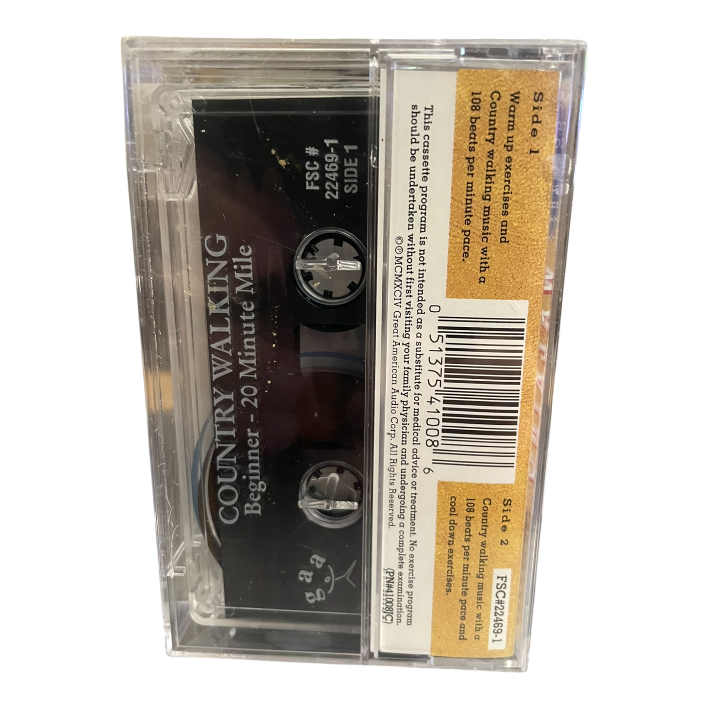 Country Walking Cassette Tape
