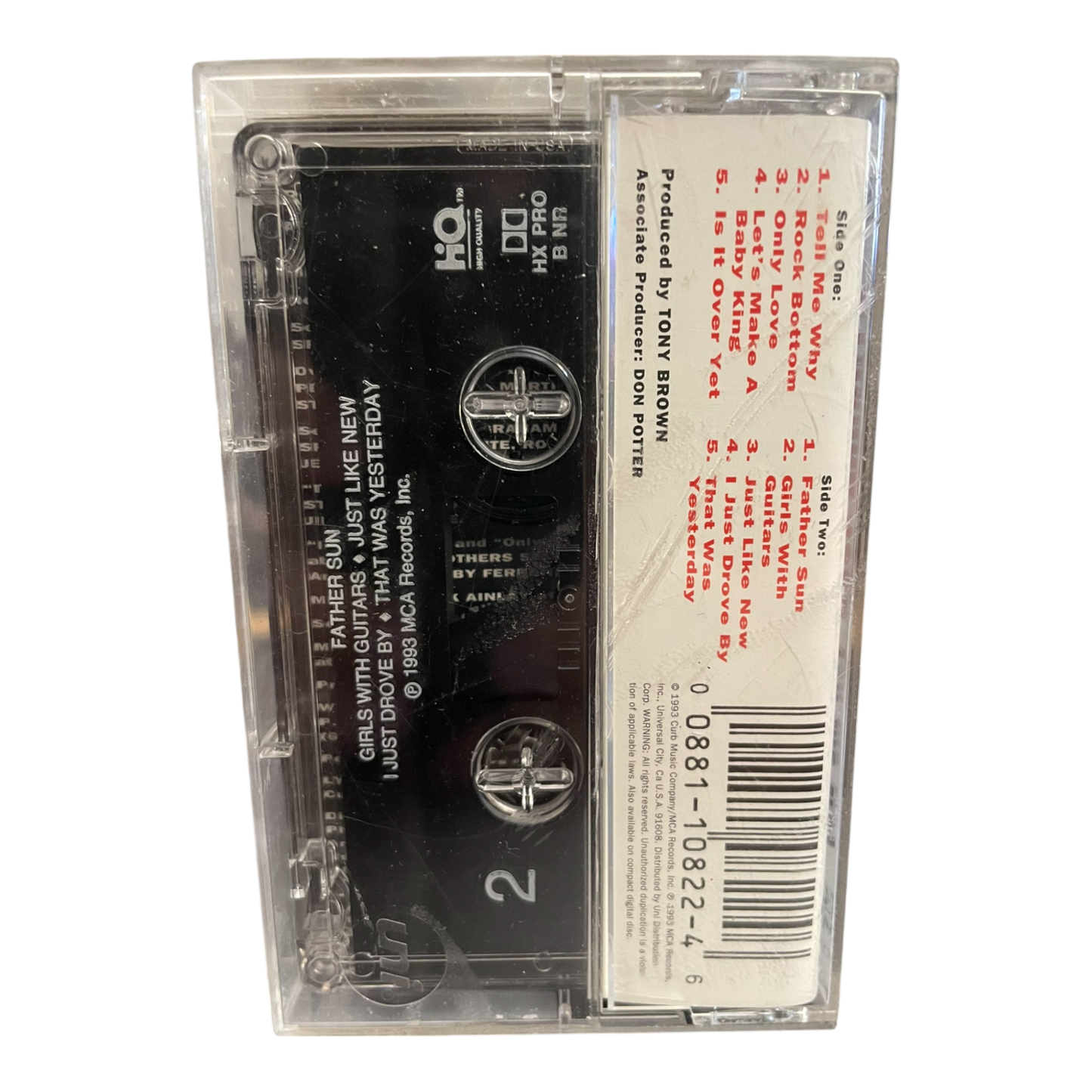 WYNONNA TELL ME WHY Cassette Tape 1993 Rock Country