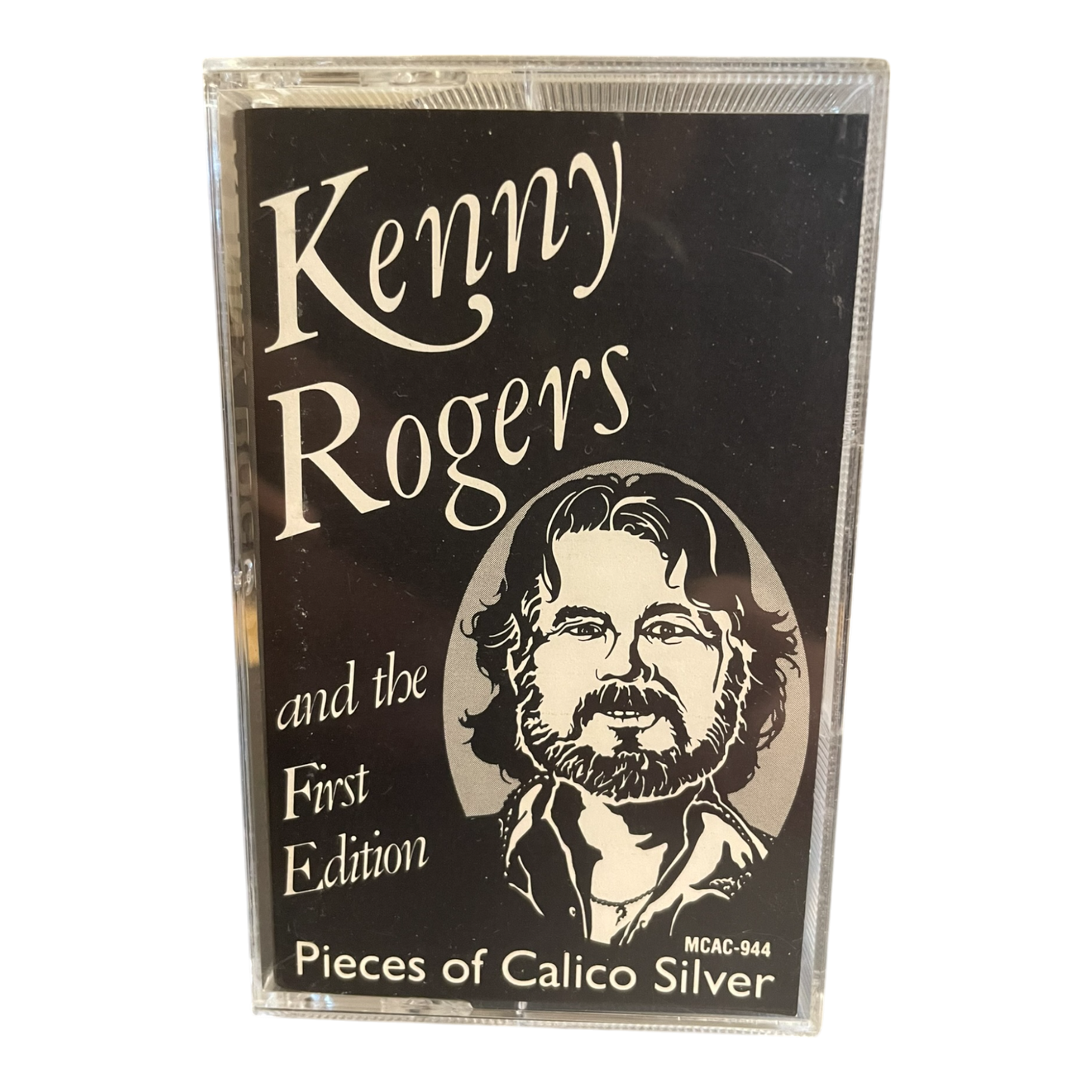 KENNY ROGERS AND THE FIRST EDITION PIECES OF CALICO SILVER CASSETTE TAPE