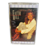 Faith Hill "Take Me As I Am" Cassette Tape