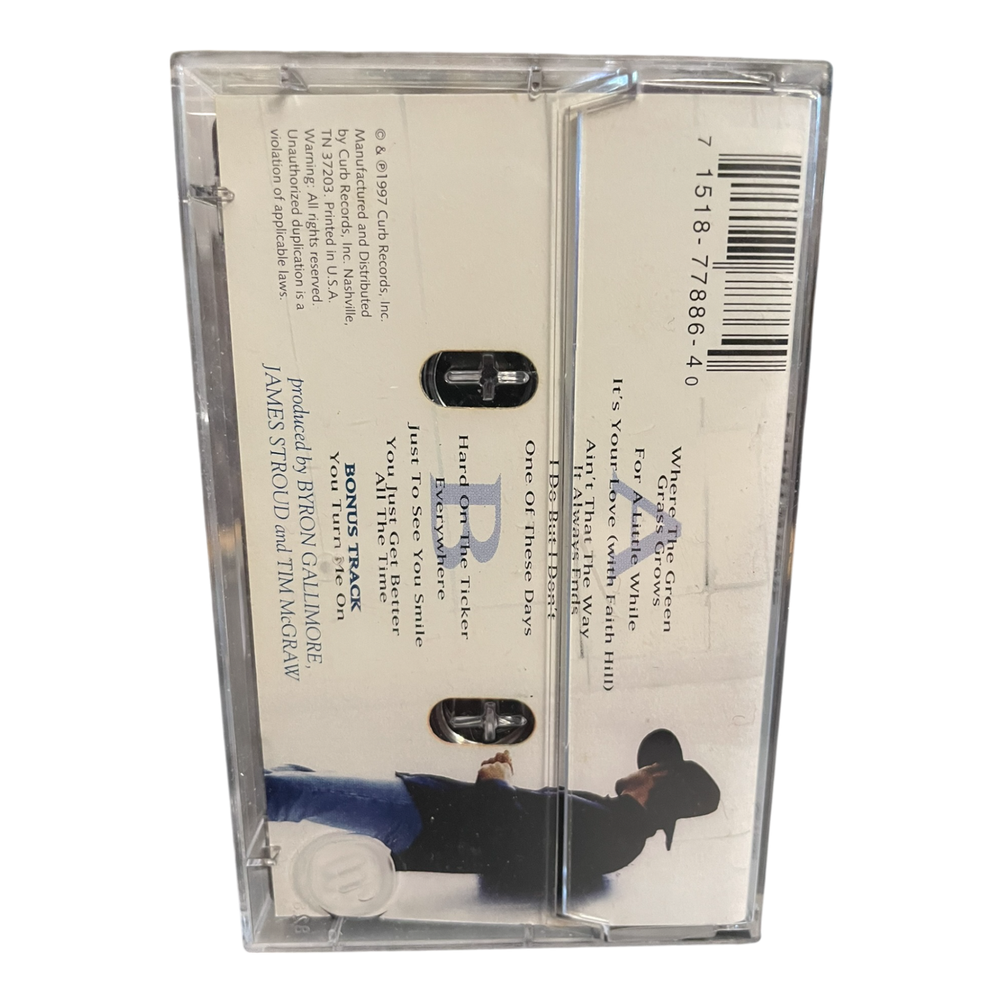 Tim McGraw Everywhere (Cassette)