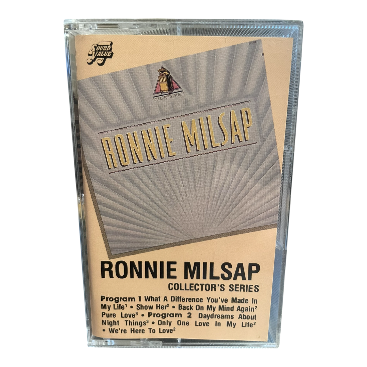 RONNIE MILSAP COLLECTORS SERIES CASSETTE TAPE