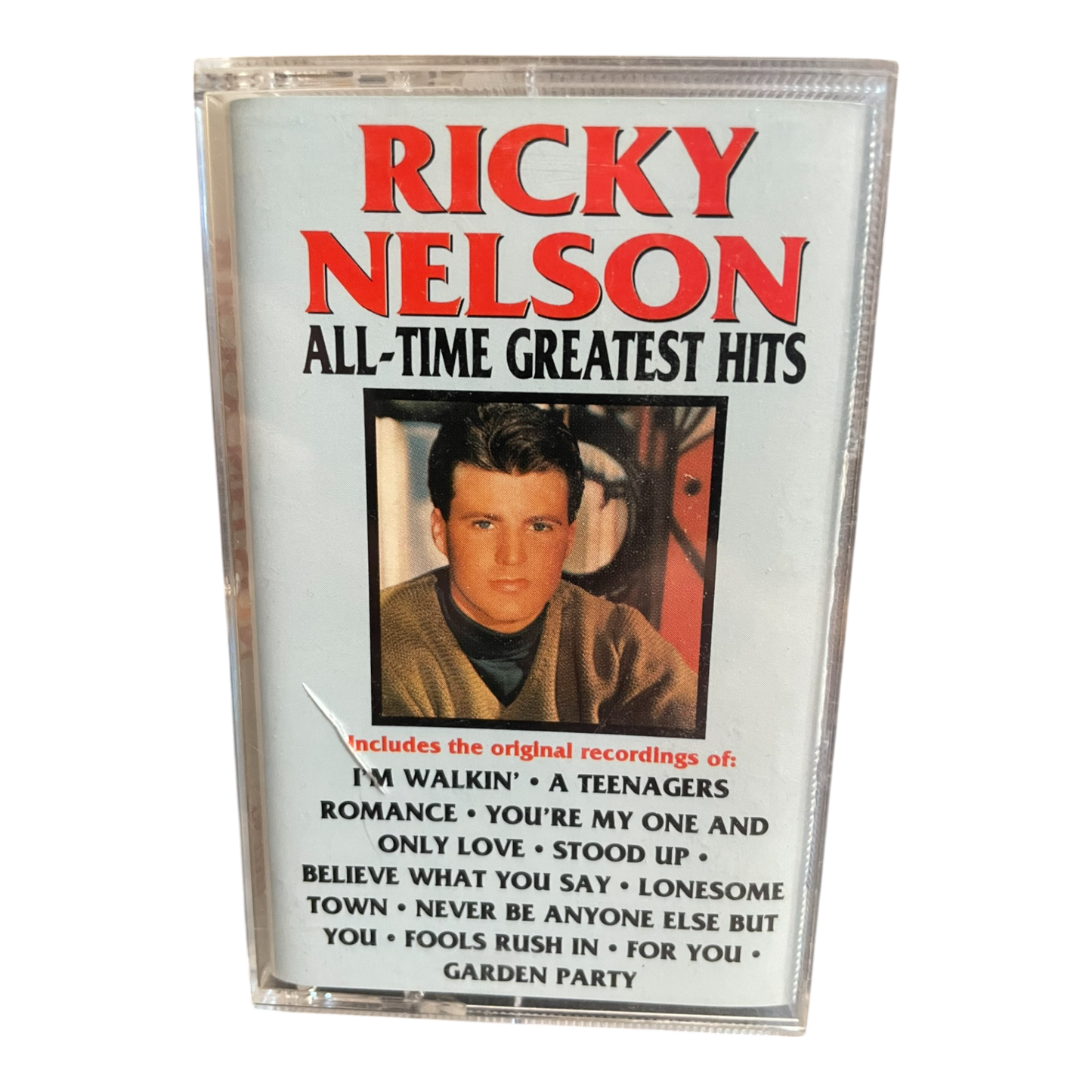 Ricky Nelson - All-Time Greatest Hits (Cassette, 1990).