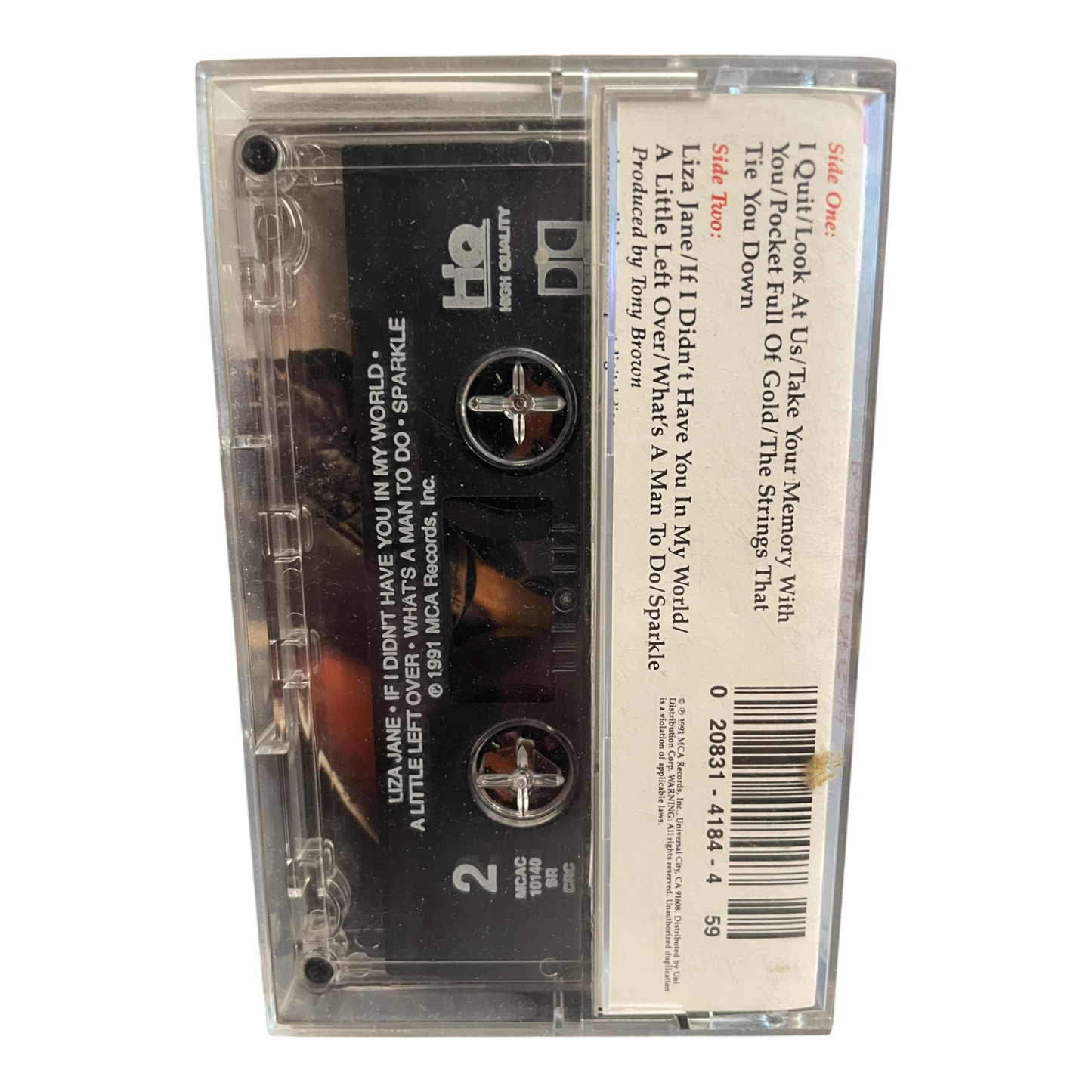 Vince Gill- Pocket Full Of Gold- Cassette Tape MCA 1991