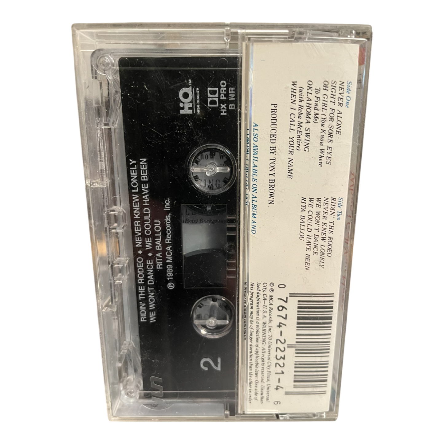 Vince Gill When I Call Your Name (Cassette)