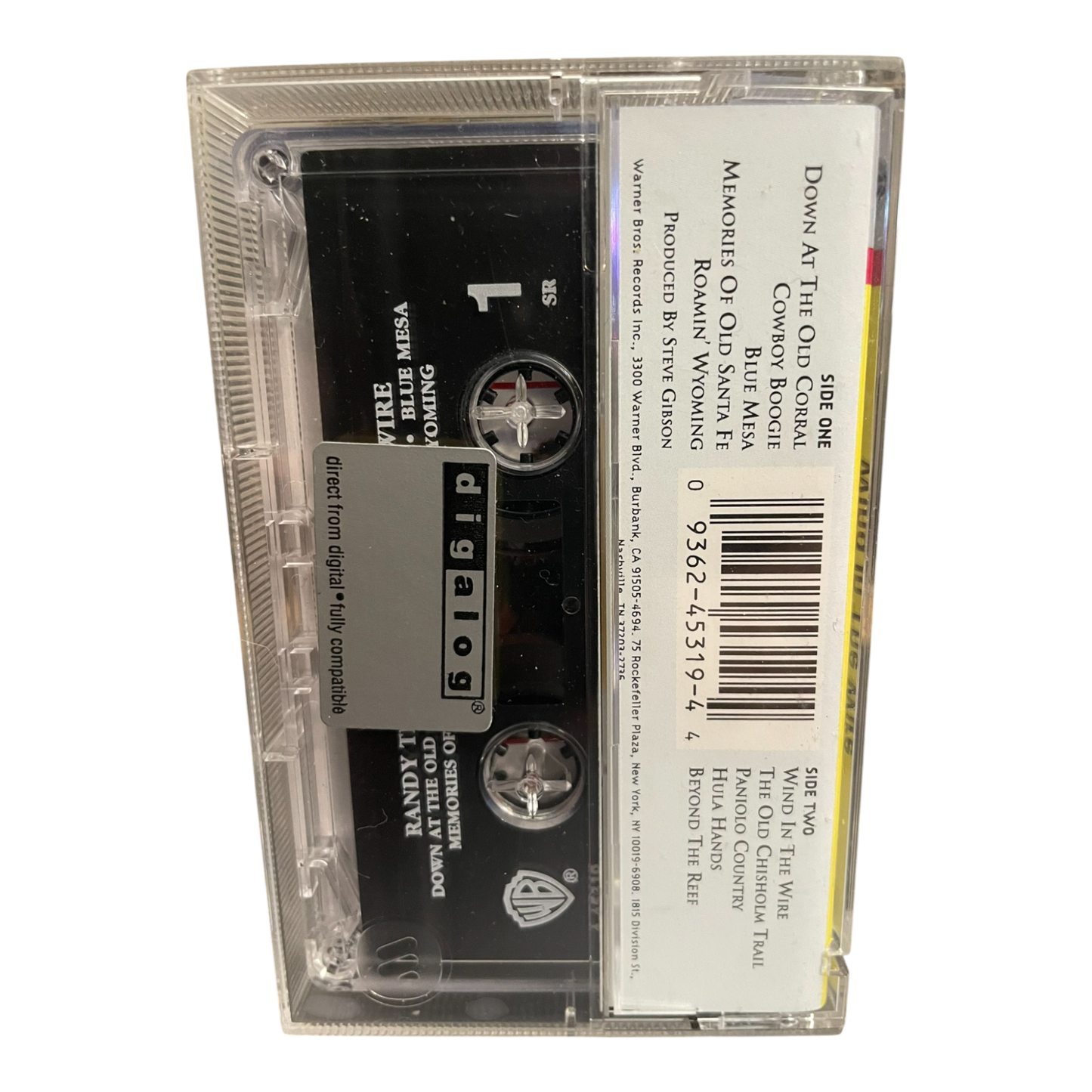 Randy Travis Wind In The Wire Cassette Tape