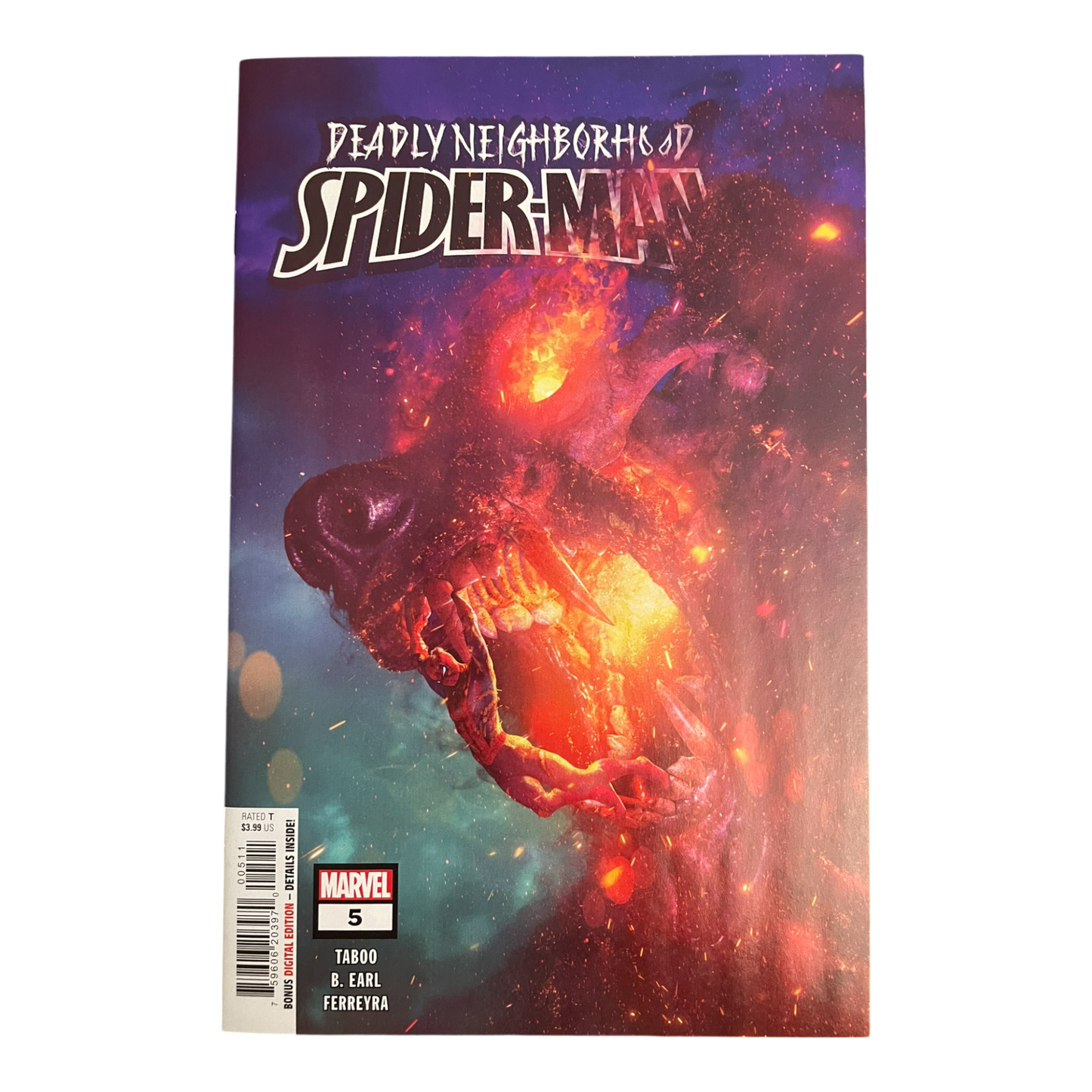 DEADLY NEIGHBORHOOD SPIDER-MAN #5 Rahzzah COVER A 2023 1st DREAM SPIDER