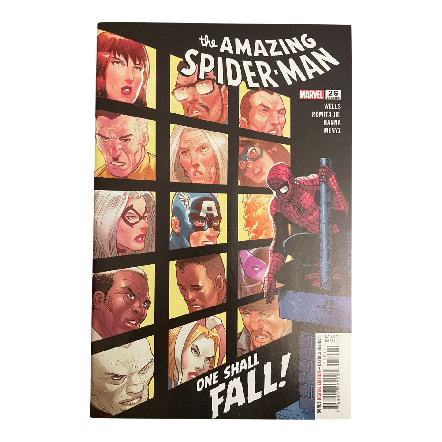 Amazing Spider-Man #26 1st Print Cover A Death Of Ms. Marvel Marvel Comics 2023