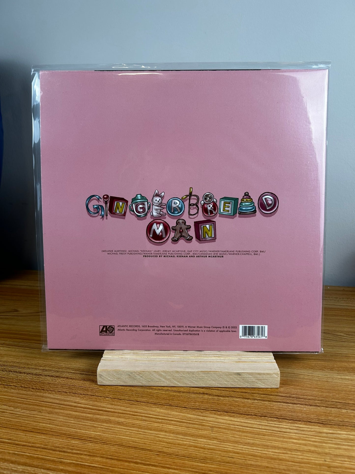 Melanie Martinez Gingerbread Man Red Etched Vinyl Album
