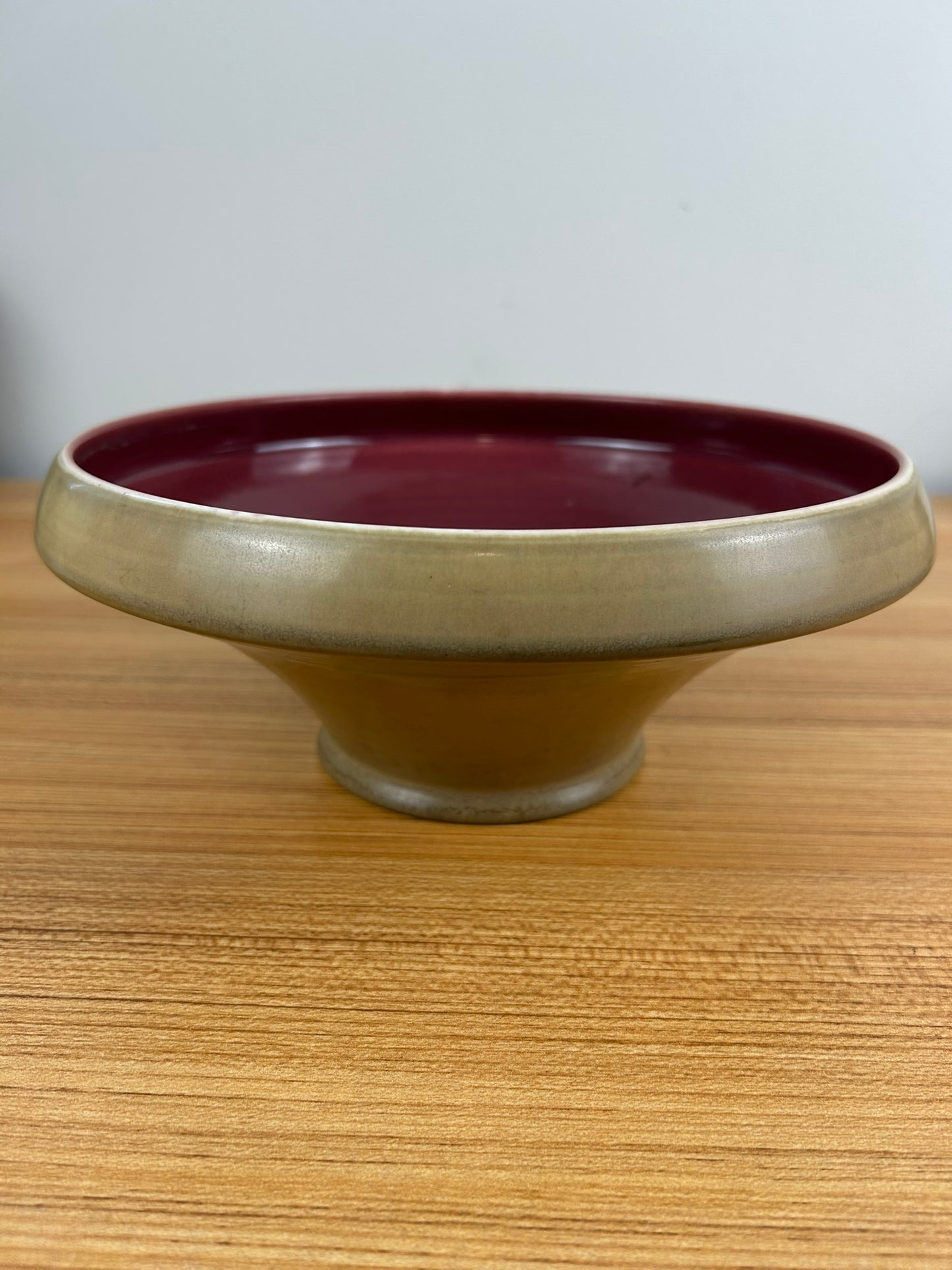VINTAGE ROOKWOOD ART POTTERY 1921 CENTERPIECE BOWL 2256B VASE PURPLE SWIRL DECO