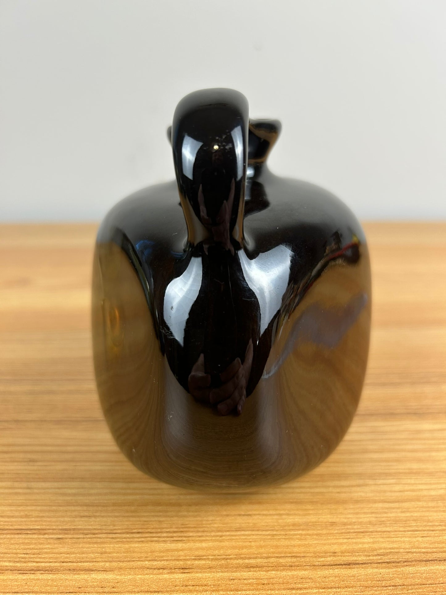 Weller Louwelsa Art Pottery Standard Glaze Handled Jug Hand Painted Cherries