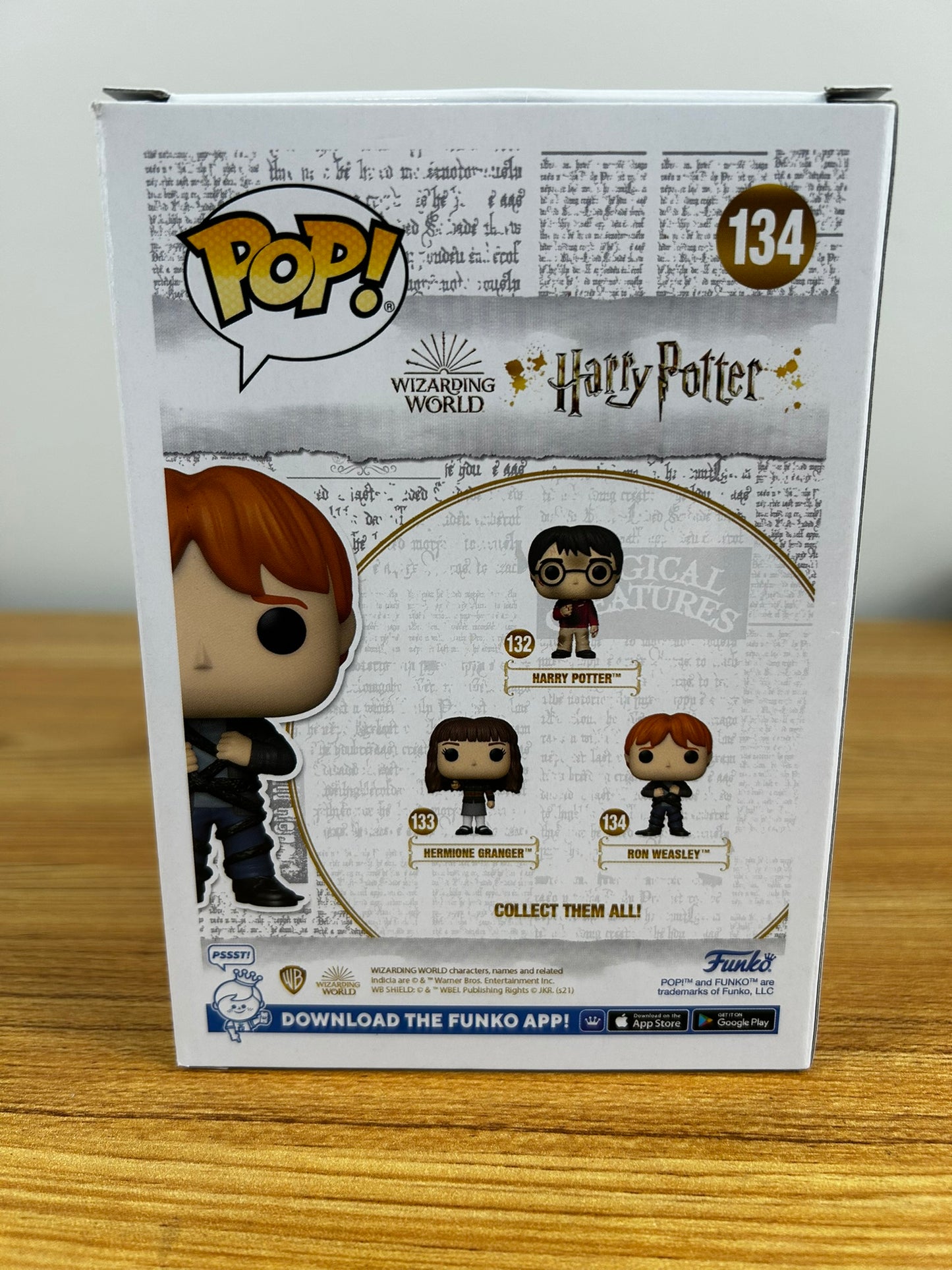 Funko Pop! Harry Potter - Ron Weasley in Devil's Snare #134