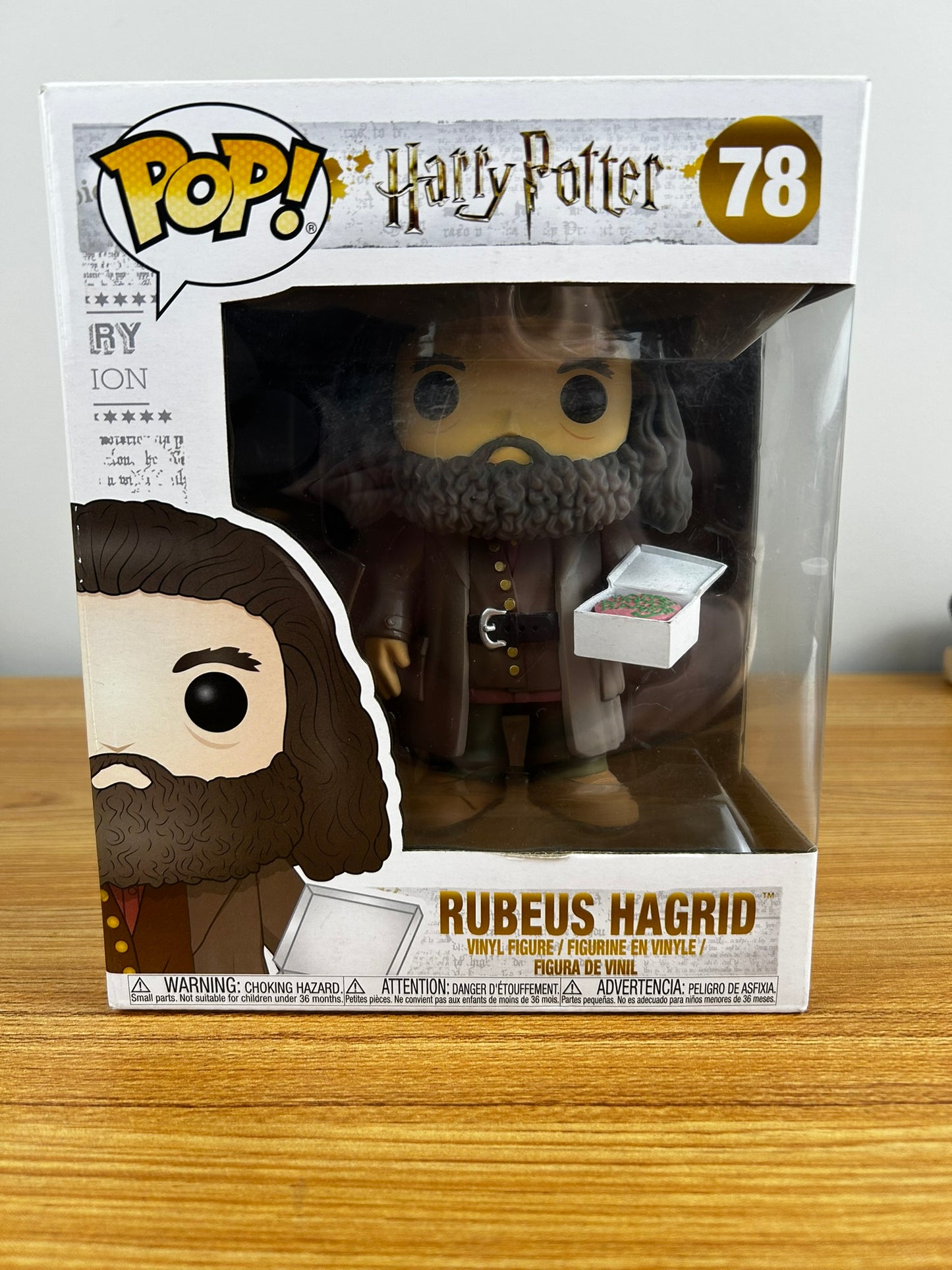 Funko Pop! Super 6 in Harry Potter Rubeus Hagrid With Cake #78