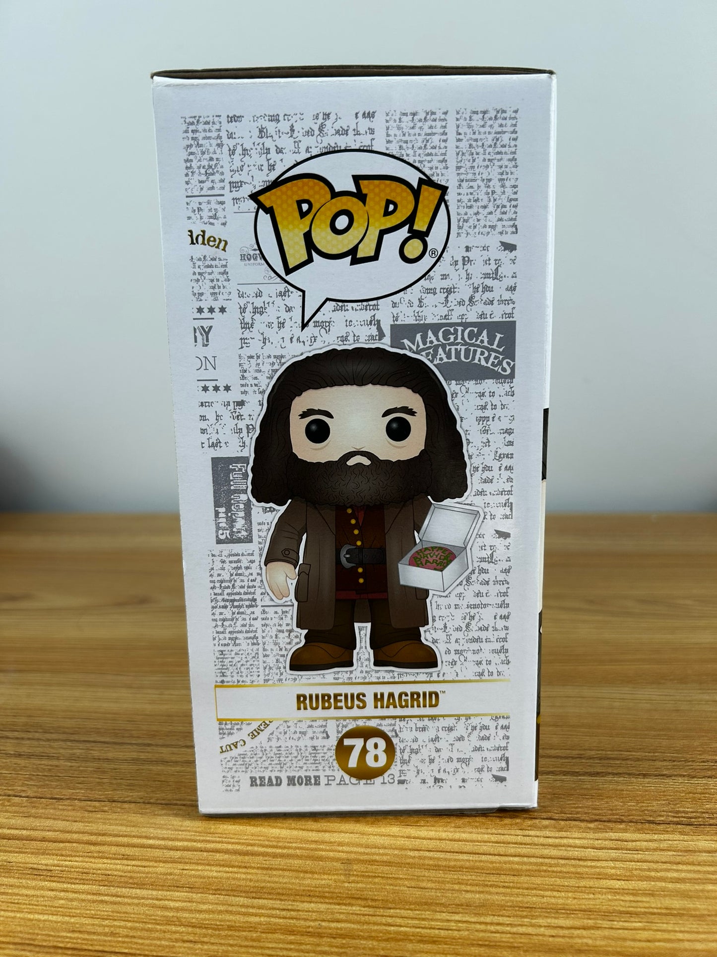 Funko Pop! Super 6 in Harry Potter Rubeus Hagrid With Cake #78