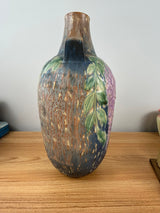 Roseville Art Pottery Wisteria Blue Arts And Crafts 15" Tall Floor Vase 641-15