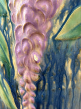 Roseville Art Pottery Wisteria Blue Arts And Crafts 15" Tall Floor Vase 641-15