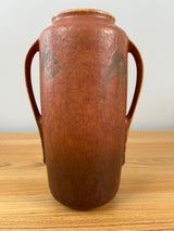 Roseville Windsor Arts And Crafts Brown Double Handled Vase 552-8