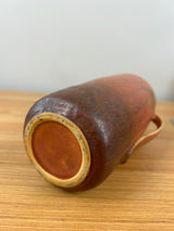 Roseville Windsor Arts And Crafts Brown Double Handled Vase 552-8