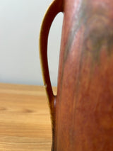 Roseville Windsor Arts And Crafts Brown Double Handled Vase 552-8