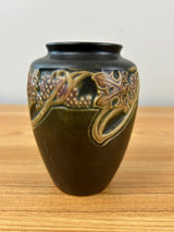 Roseville Rosecraft Vintage Brown 1925 Vintage Art Pottery Ceramic Vase 274-5