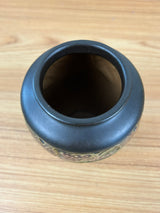 Roseville Rosecraft Vintage Brown 1925 Vintage Art Pottery Ceramic Vase 274-5