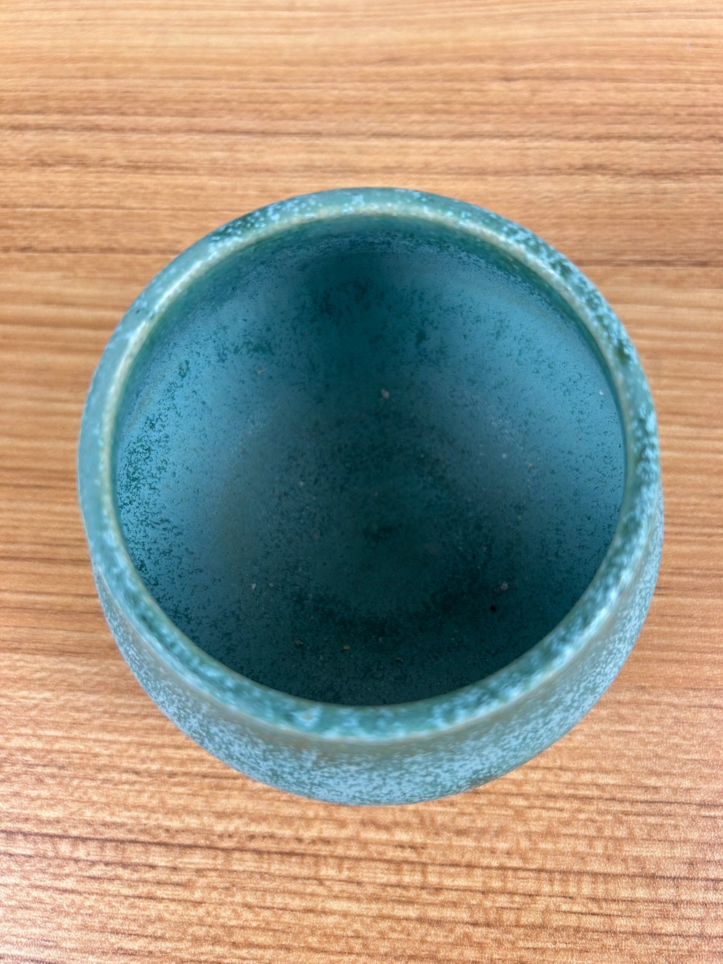 Attributed To Marblehead Trial Piece Or School Of Marblehead Green Bulbous Vase