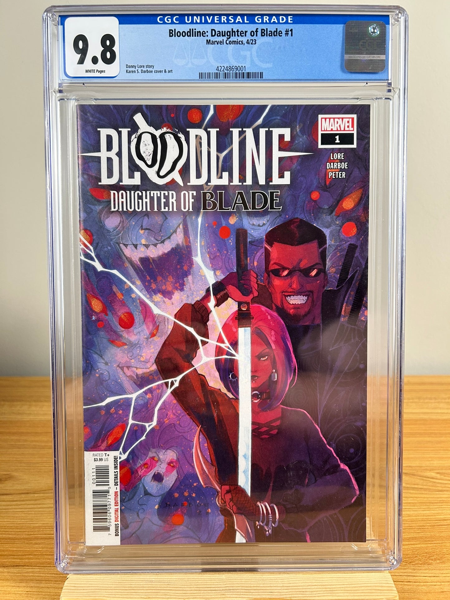 Bloodline: Daughter of Blade #1 (CGC 9.8) (2023)