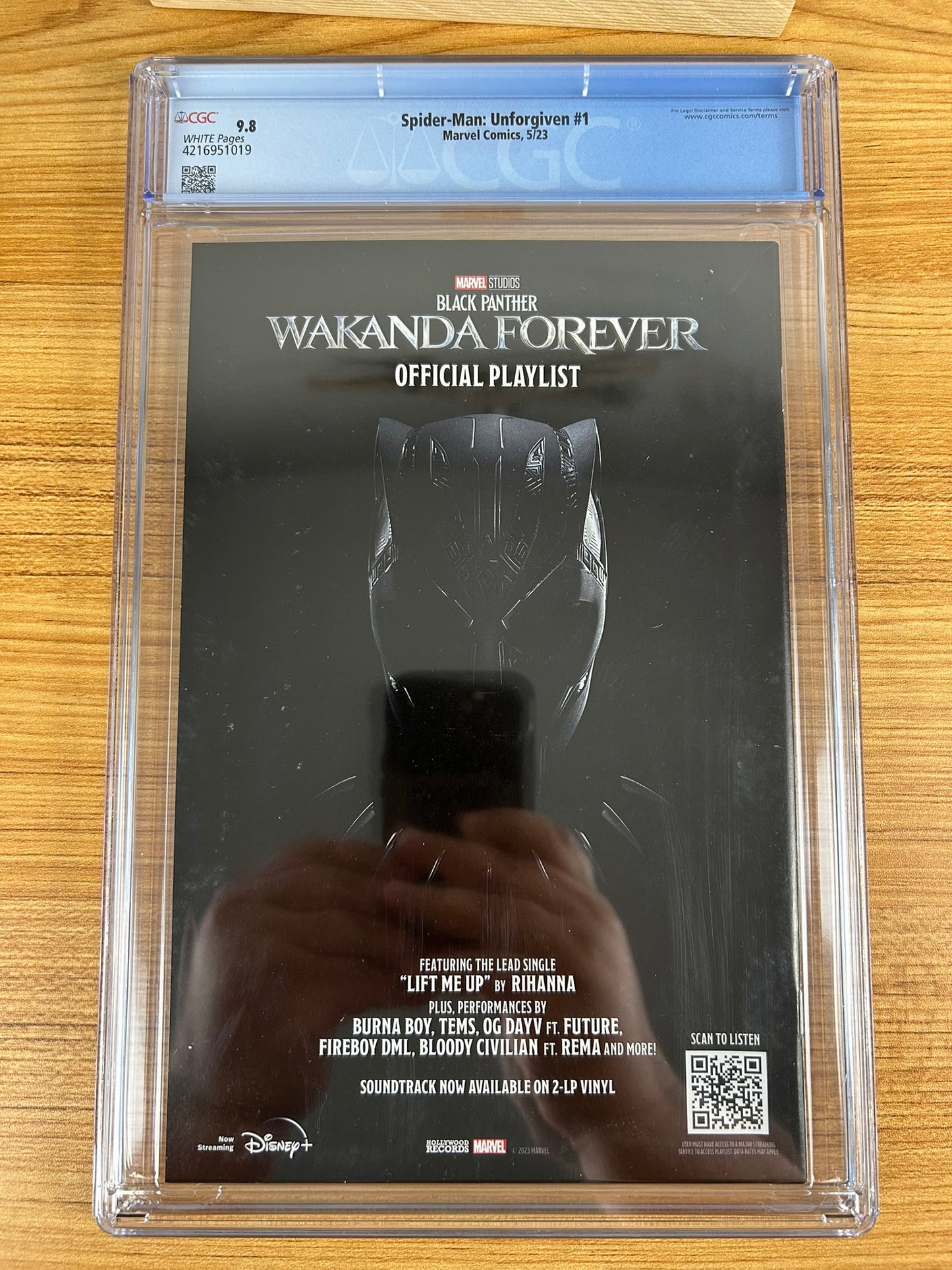 Spider-Man Unforgiven #1 2023 Marvel Comics CGC 9.8 White Pages