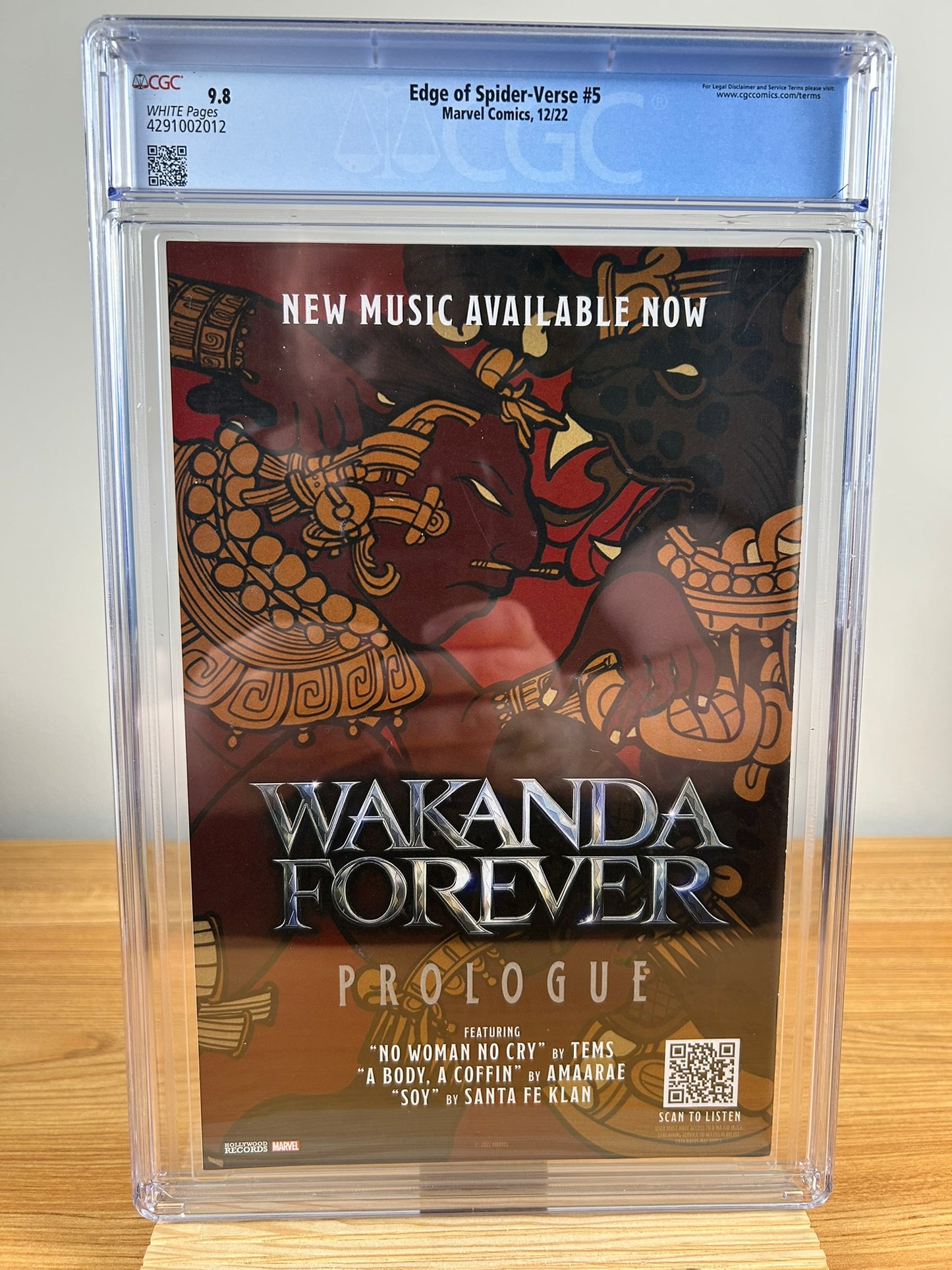 Edge of Spider-Verse #5 1st Appearance of Web-Weaver and Hunter-Spider CGC 9.8