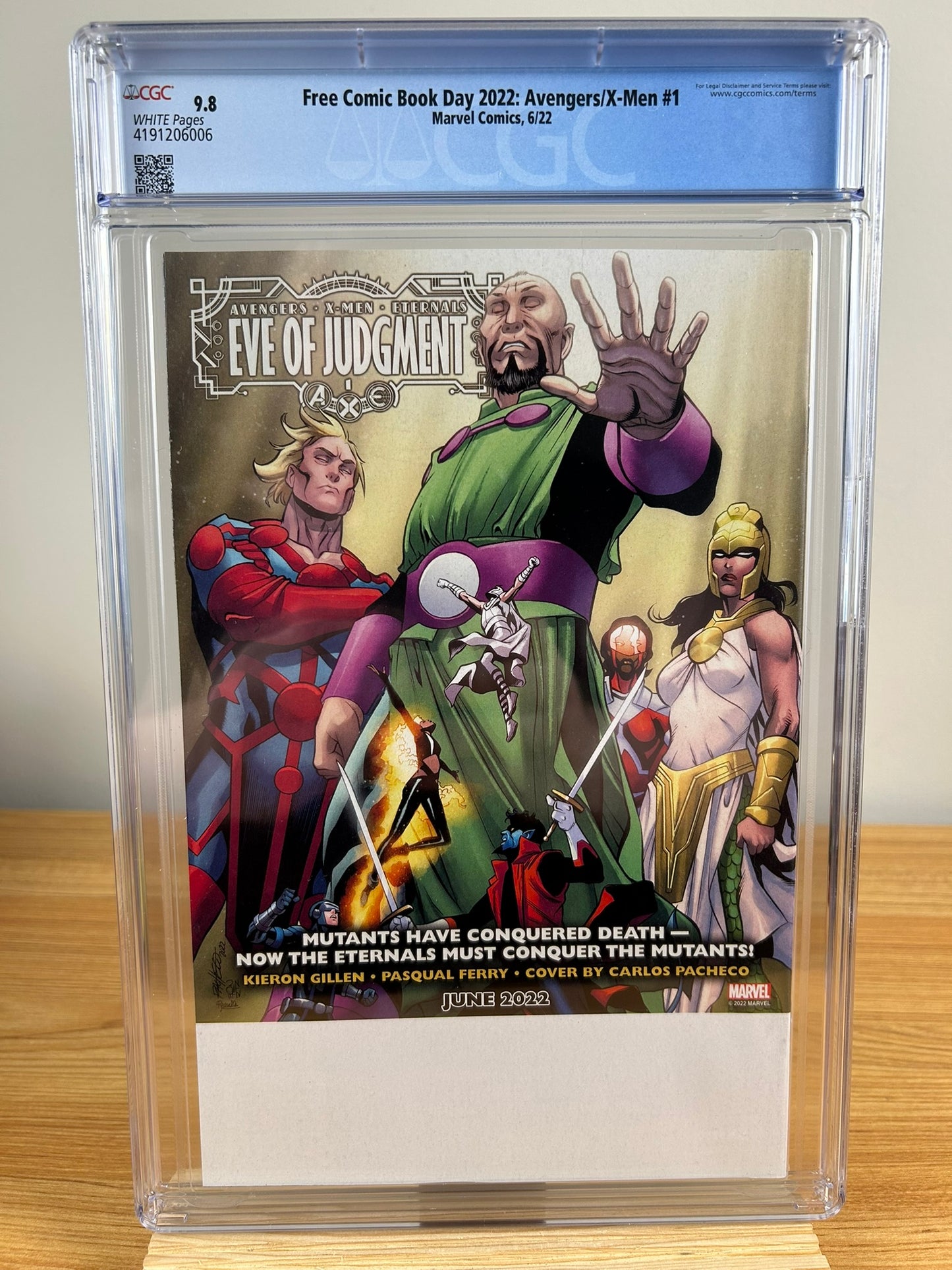 FCBD 2022 Avengers/X-Men Judgment Day #1 CGC 9.8 1st Blade's Daughter Bloodline