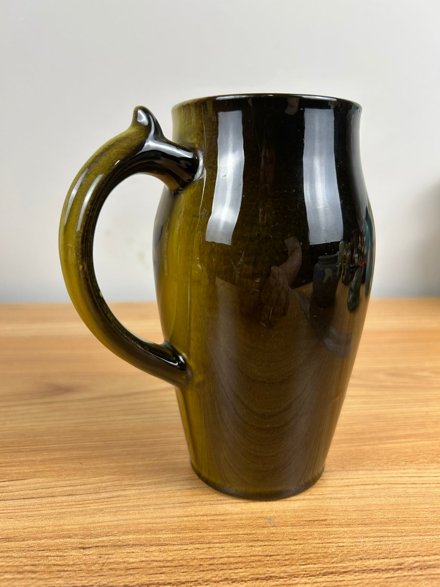Rookwood Pottery Mug Shape 422 Martin Rettig Standard Glaze Trumpet Flower