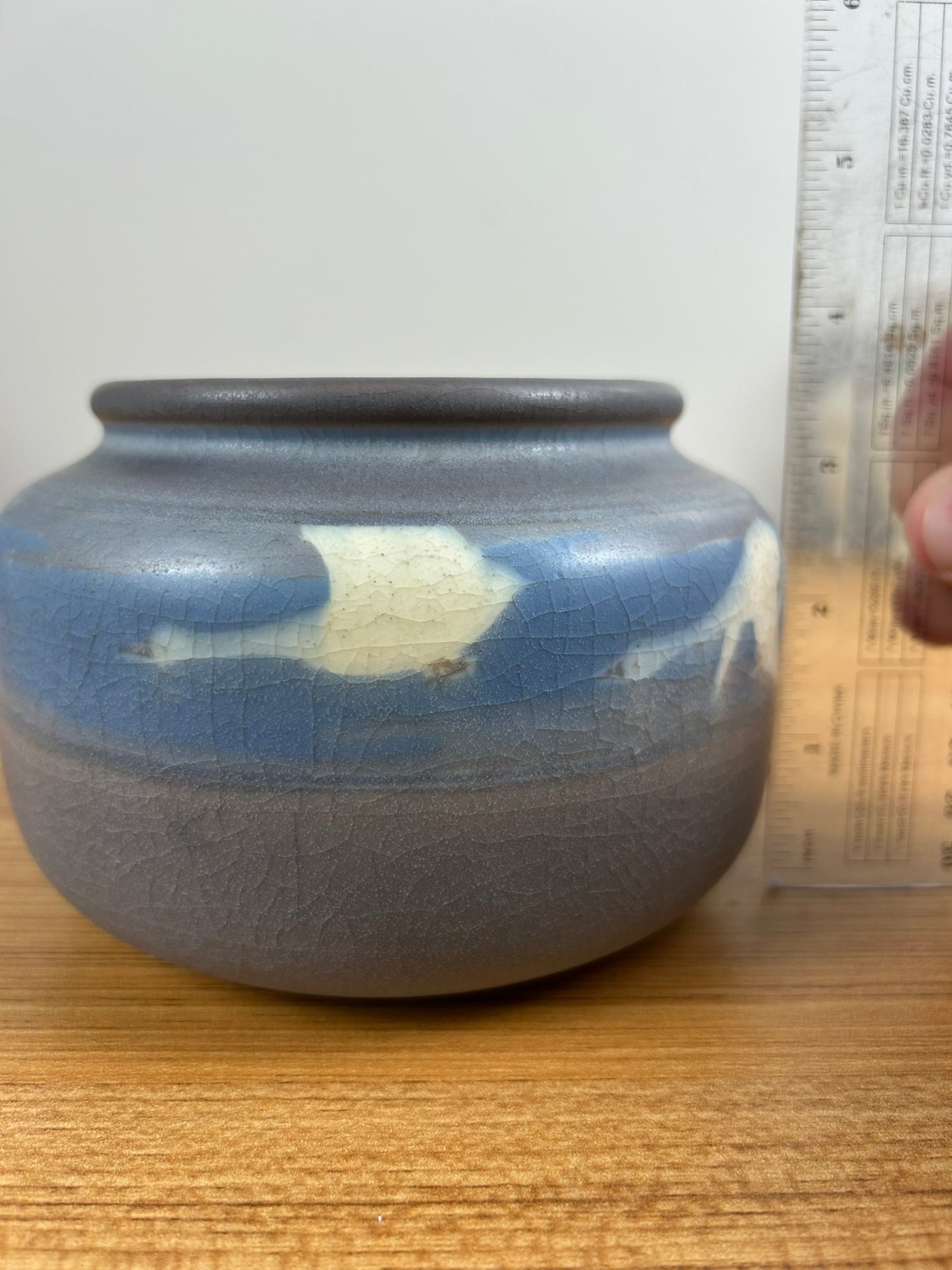 Rookwood Art Pottery 1909 Shape 962 Ed Diers Goose Banded Vellum Vase