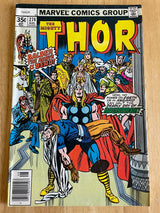 THE MIGHTY THOR #274 (1978) MARVEL COMICS 1ST APPEARANCE FRIGGA! HUGIN & MUNIN