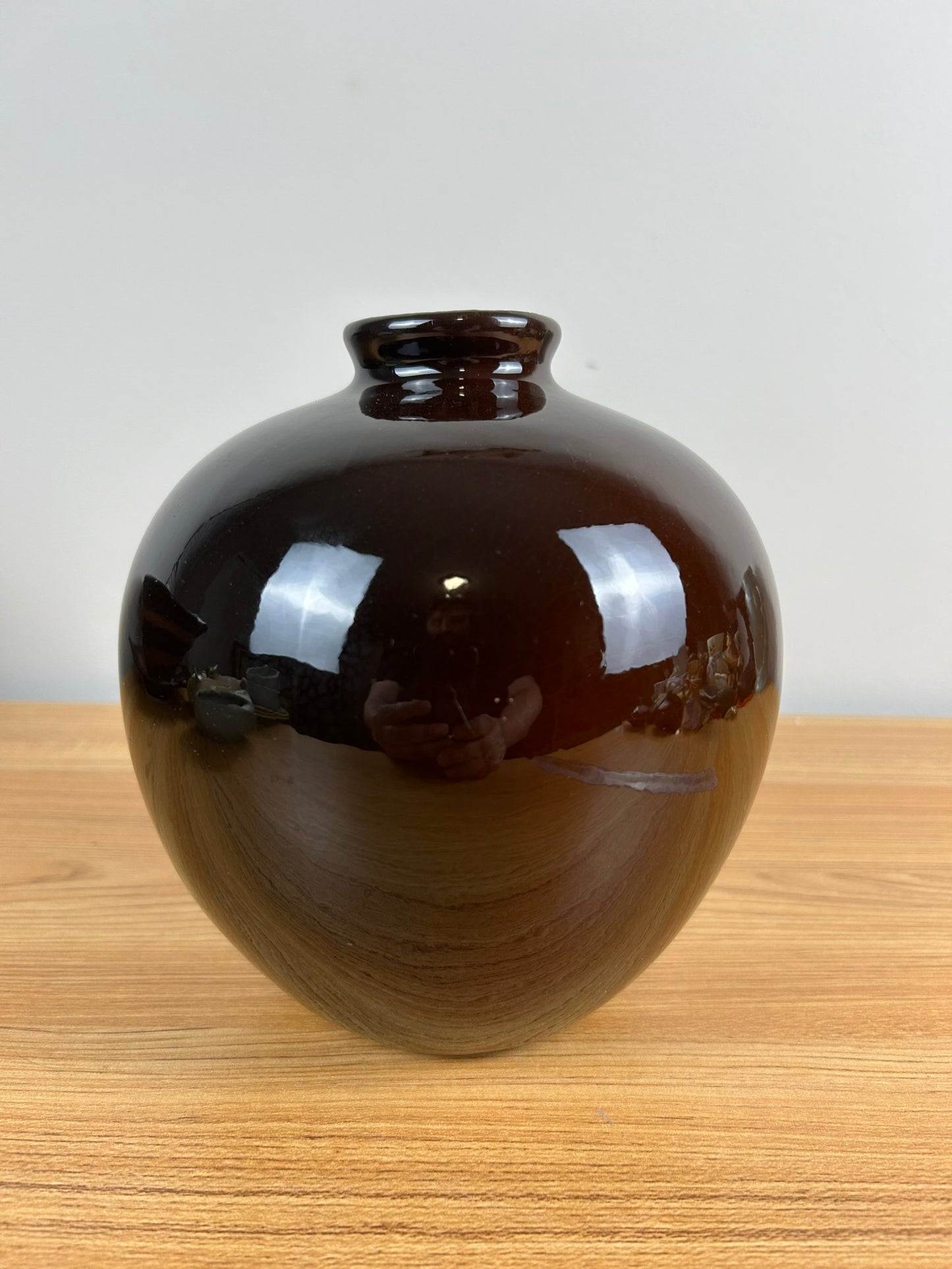 Weller Louwelsa Bulbous Art Pottery Vase Hand Painted Floral Artwork
