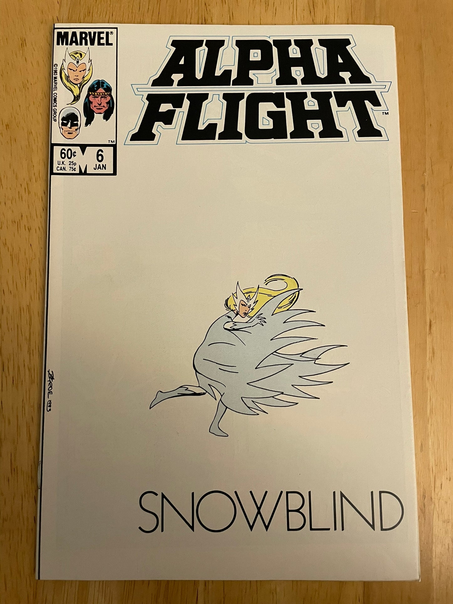 Alpha Flight #6 Vol.1 Marvel Comics 1984