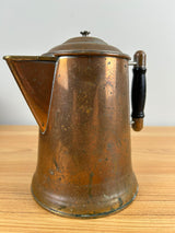 Rochester Stamping Co. Great Patina Antique Copper 4 Pint Coffee Pitcher