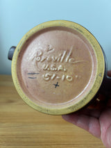 Roseville Pink Foxglove 1942 Double Handled Art Deco Pottery Vase 51-10"