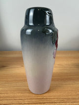 Weller Etna Art Pottery Yellow & Blue Gray Daffodils Ceramic Antique Vase