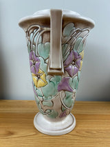 Roseville Morning Glory White 1935 Vintage Art Pottery Tall Ceramic Vase 731-12