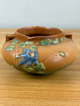 Roseville Pottery Columbine 655-3 Jardiniere Bowl Vase 6” Round Vintage