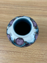 MOORCROFT ART POTTERY JUNEBERRY PATTERN BY ANJI DAVENPORT 22/3 VASE
