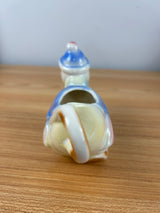 Royal Copley Spaulding Vintage Figural Creamer Duck Chick Wearing Coat Hat